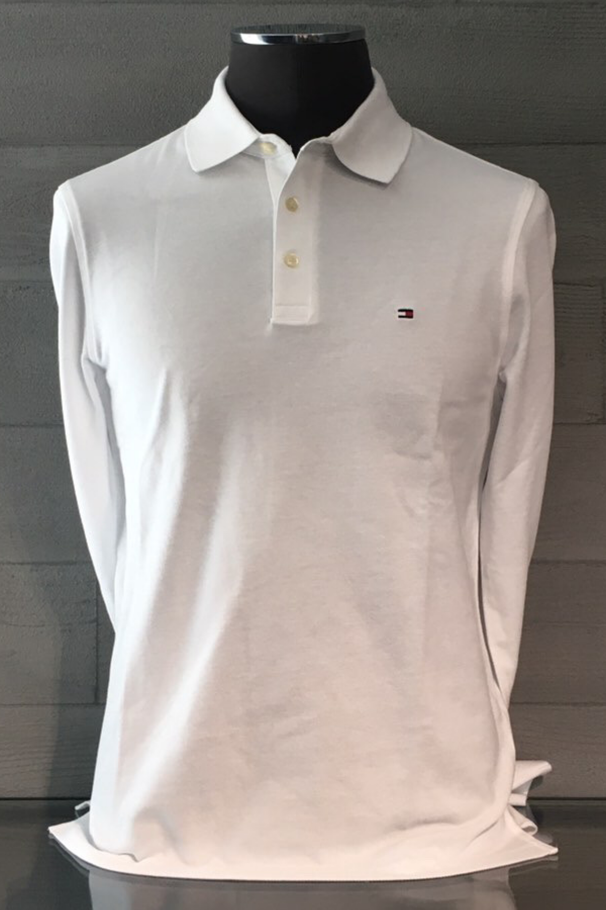 Tommy Hilfiger polo m/l white