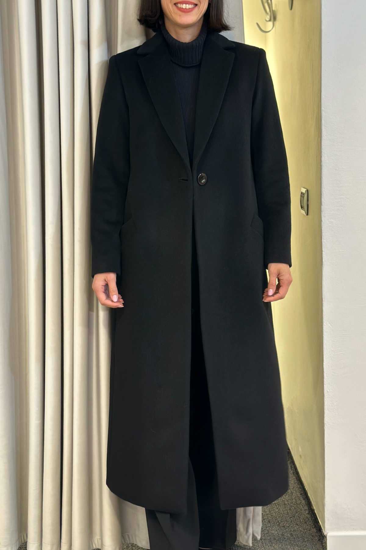 Cappotto Erica nero